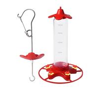 Mangiatoia Per A Tenuta Stagna E Appendibile Con Di Alimentazione Automatica. Ideale Per Fringuelli E Altri, Questa Affascinante Decorazione Da Giardino Aggiunge Bellezza Al Tu