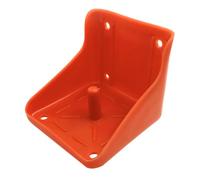 Mangiatoia per Animali da Fattoria, Box Aliri Rosso in Ferro e Plastica | Montaggio Rapido a Parete, Design Antiscivolo, Riduce lo Spreco di Mangime, per Capre e Cavalli in Pascolo Colore Casuale