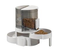 Mangiatoia per animali domestici， Distributore automatico di cibo e acqua for gatti, ciotola automatica for for cani - for animali domestici 2 in 1 | Ricarica, for