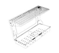 Mangiatoia per birdwatching con ventosa e facile installazione per l'istruzione domestica, grande capacità, mangiatoia per uccelli con contenitore rimovibile