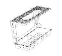 Mangiatoia per birdwatching con ventosa e facile installazione per l'istruzione domestica, grande capacità, mangiatoia per uccelli con contenitore rimovibile
