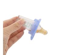 Mangiatoia per ciuccio neonato, dispensatore di medicinali tipo capezzolo di simulazione, alimentatore per medicinali per neonati rimovibile senza BPA, per quelle famiglie con bambini