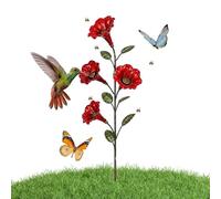Mangiatoia Per Colibrì A Forma Di Per Giardino Decorazione Prato a Forma di | Mangiatoia Per Uccelli Da Esterno per Amanti degli Animali, Patio, Prato, , Scuola, Cortile, Aiuola Fiorita