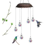 Mangiatoia per colibrì | Campanelli eolici come gioielli e decorazione - Mangiatoia, adatta per terrazze giardino cortile prato finestre balcone terrazza sul tetto e attrarre natura e animali