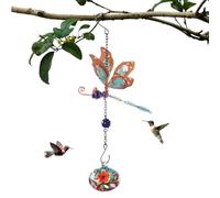 Mangiatoia Per Colibrì Carillon Da Giardino In Per Uccelli | Alimentatore Per Colibrì Con Carillon Per L'In Cortili Giardini Sentieri Percorsi E Feste
