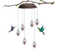 Mangiatoia per colibrì - Come decorazione decorativa | Mangiatoia per uccelli - Adatta per terrazze giardino cortile prato finestre balcone terrazza sul tetto e attrarre natura e animali