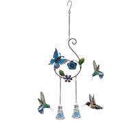 Mangiatoia Per Colibrì Con Canto Del, Antigoccia e A Prova Di Formiche e, Accattivante ed Elegante, Decorazione a Forma di Alimentatore per Uccellini, per Giardino Cortile Balcone Prato