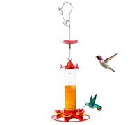 Mangiatoia per colibrì da appendere, a prova di perdite, con funzione di alimentazione automatica, decorazione da giardino per bellissimi giardini e cortili, vedi lo