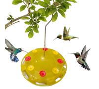 Mangiatoia per colibrì da esterno, 8 porte, mangiatoia per uccelli selvatici per cortile, mangiatoia per colibrì per esterni, a prova di formiche e, per decorazione da giardinaggio