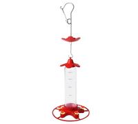 Mangiatoia per colibrì per esterni, a prova di perdite, da appendere, alimentazione automatica per uccelli, decorazione da giardino per fringuelli
