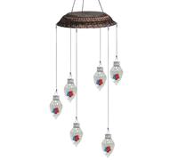 Mangiatoia per colibrì per esterni, decorazione da esterno, mangiatoia per uccelli selvatici, per prato, giardino, cortile, finestra, balcone, terrazza, attrazione per la fauna selvatica