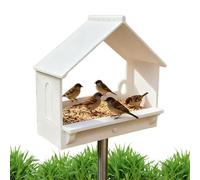 Mangiatoia per colibrì per finestra, mangiatoia per uccelli montata sul retro, trasparente, per giardino, balcone, finestra, terrazza, recinzione, visualizzazione della natura