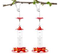 Mangiatoia per colibri, protezione per le formiche - Cibo trasparente sospeso, mangiatoia portatile per uccelli | Distributore per il giardino all'aperto, attraente per animali selvatici in giardino