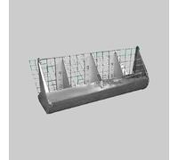 MANGIATOIA PER CONIGLI CON PORTA FIENO 39 cm Allevamento Animali