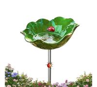 Mangiatoia per da terra | per alimentazione resistente alle intemperie - Mangiatoia da con paletti metallici | Per uccelli e, bere all'aperto: giardino, cortile, patio e la terrazza