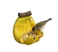 Mangiatoia per esterni, resistente alle intemperie, mangiatoia per banane per uccelli, per osservazione degli uccelli, paesaggio, vacanze, feste di compleanno, inaugurazione della casa