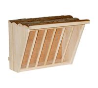 Mangiatoia per fieno Kerbl Pet XL Nature - L 28 x P 20,5 x H 22 cm