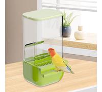 Mangiatoia per gabbia per uccelli No Mess, robusta e trasparente, con