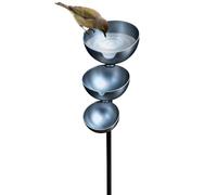 Mangiatoia per l'acqua per impollinatori - per bere insetti con picchetto a terra, ornamento da esterno adatto alle farfalle, supporto per il nettare decorazione da giardino | Per aiuole,