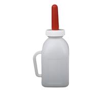 Mangiatoia per latte di vitello da 1-5 litri, portabottiglie per una facile alimentazione con capezzolo staccabile bottiglia di agnello capezzolo in silicone latte di vitello