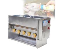 Mangiatoia per latte, macchina automatica per l'allattamento dei maialini in acciaio inox, con foro per sorgente sonora, dispositivo di alimentazione a temperatura costante per pascolo 14 teste
