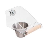 Mangiatoia per pappagalli, tazza per uccelli di piccole e medie dimensioni,