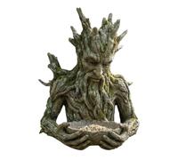 Mangiatoia Per Per Esterni - Design Scultoreo Per Tutte Le Condizioni Atmosferiche, Stazione Di Alimentazione Decorativa, Accento Durevole Del Giardino | Pettirossi Passeri Cortile Dei Budgies