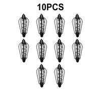 Mangiatoia per pesca alla carpa gabbia per esche nera mangiatoia per pesca mangi