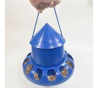 Mangiatoia per Piccioni，Distributore di Cibo per Uccelli，Alimentatore Automatico，Ciotola per Mangime per Bestiame，Accessori per Attrezzi Birdcage(11 Holes)