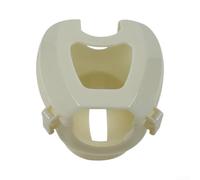 Mangiatoia per piccioni per piccioni, dispositivo di dosaggio per piccioni da corsa, staffa di supporto per la somministrazione di medicinali facile da pulire, 14,5 cm (bianco)