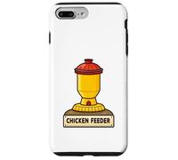 Mangiatoia per polli, design vibrante per animali da fattoria Custodia per iPhone 7 Plus/8 Plus