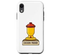 Mangiatoia per polli, design vibrante per animali da fattoria Custodia per iPhone XR