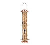 Mangiatoia per selvatici, piccola, trasparente, resistente alle intemperie, a prova di scoiattoli, forniture per osservazione degli per finestre, per patio, giardino, esterno E
