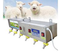 Mangiatoia Per Suinetti, Allattatrice Universale A Parete In Acciaio Inox Per Agnelli Con Simulazione Sonora E Temperatura Costante, Per Aziende Agricole E Allevamenti