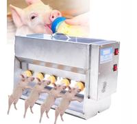 Mangiatoia per suinetti con tettarella 10/14 a Doppia Faccia, Macchina per la mungitura Automatica per L'Allattamento dei suinetti, Acciaio Inossidabile a Temperatura costante con Alimentatore sonor