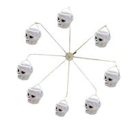 Mangiatoia per uccelli a ruota rotante unica di Halloween con azione rotante migliora gli spazi esterni per gli amanti della natura, facile installazione