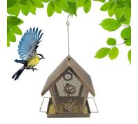 Mangiatoia Per Uccelli Anti Scoiattolo, Mangiatoia Uccelli In Rete Antiscoiattolo, Stazione Resistente Agli Agenti Atmosferici Per Cardellini Da Balcone Giardino Cortile Portico