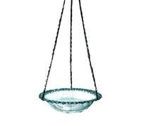 Mangiatoia per uccelli | Bagni per uccelli, casetta decorativa in metallo per uccelli da appendere per cortile, stazione di osservazione della natura, da utilizzare su prato, recinzione, portico