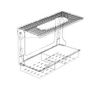 Mangiatoia per uccelli con design a forte ventosa, perfetta per osservare la natura della famiglia, stazione di alimentazione per uccelli con forte design a ventosa