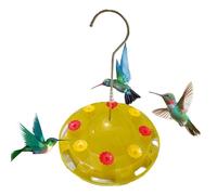 Mangiatoia per uccelli da appendere, mangiatoia per colibrì, 8 porte di alimentazione, mangiatoia per colibrì, mangiatoia per acqua, mangiatoia per uccelli da esterno, a prova di formiche e api