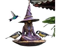 Mangiatoia per uccelli da esterno - Gadget divertente per il birdwatching - Alimentatore per Uccelli da Esterno per Giardino Balcone | Per balconi, terrazzi, alberi, pergolati, grondaie