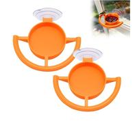 Mangiatoia per uccelli da finestra con ventosa per semi e gelatina, mangiatoia per uccelli da finestra per osservare uccelli selvatici, porta la natura alla finestra, resistente alle intemperie e