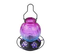 Mangiatoia per uccelli da giardino, a prova di perdite, decorazione a 5 porte, mangiatoia per colibrì, per cortile, balcone, patio, terrazza, giardinieri, paesaggisti, proprietari di case
