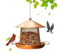 Mangiatoia Per Uccelli Da Giardino,Soluzione Appendibile E Impermeabile - Supporto Esterno Per Mangiatoia Piccoli Volatili,Per Fringuelli Pettirossi Passeri Canarini Pappagallini Cortile Terrazza