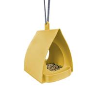 Mangiatoia per uccelli Design aperto Gancio decorativo | Alimentatori decorativi appendibili per uccelli a forma di capanna per la visualizzazione del colibrì del balcone di inverno