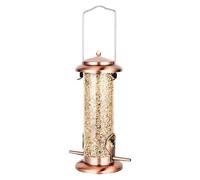 Mangiatoia per Uccelli - Dispositivo A Prova Di Scoiattoli Con Multiple Porte Di Accesso | Alimentatore Per Uccelli Da Esterno,per Balcone, Cortile, Giardino, Patio, Interno ed Esterno