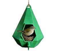 Mangiatoia Per Uccelli Esterni | Habitat Semi-Clos a Forma di Goccia | Distributore per Colibrì - per Giardino Balcone Terrazza Cortile Animali Domestici Interni e