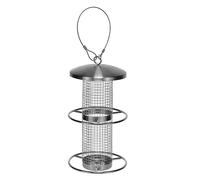 Mangiatoia per uccelli in acciaio inox