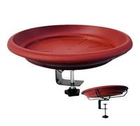 Mangiatoia per uccelli | Mangiatoia per uccelli | Montaggio su ponte Bbird Bath Spa | | All'aperto colibrì ciotole fontane bacino stagni per parete esterna giardino appartamento recinzione cortile