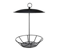 Mangiatoia per uccelli, mangiatore di colibrì | Orgoglioso supporto in ferro per uccelli all'aperto | Accessori da giardino rustici della fauna selvatica per balcone viaggi all'aperto guardando il